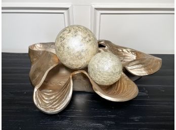 An Oyster And Pearl Artwork Grouping