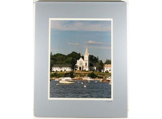 16' X 20' Matted & Signed Photograph (Nancy Stanich) - HARBOR CHAPEL