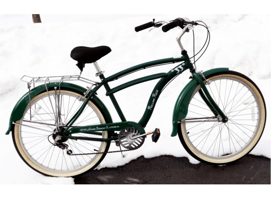 Vintage Rolling Rock 26' Cruiser Bicycle 6 Speeds, Hand Brakes, Never Ridden