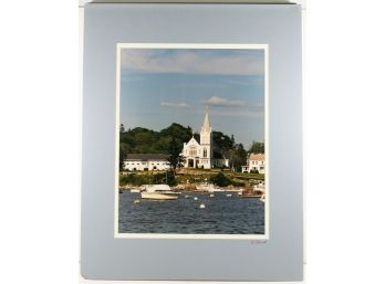 16' X 20' Matted & Signed Photograph (Nancy Stanich) - HARBOR CHAPEL