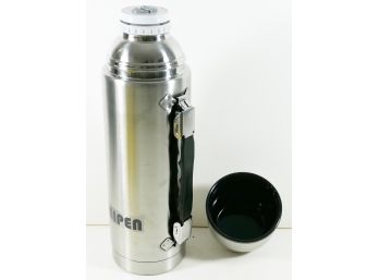 1 Quart Stainless Steel Insulated Vacuum Bottle Themos - Keep Beverages Hot/Cold NEW