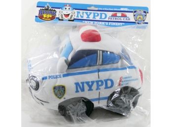 New York City Police Car - Stuffed Toy By Bronx Toys - NYC Official Brand - NEW With Tags In Bag