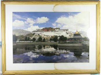 Portal Palace In Tibet - Winter Home Of Dali Lama Photograph In Frame
