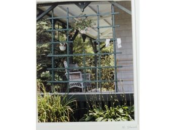 11' X 14' Double Matted & Signed Photograph (Nancy Stanich) - A SUMMER PORCH