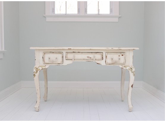 GUILD MASTER Stunning Painted French Writing Desk