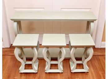 QUING FENG Table With Stools