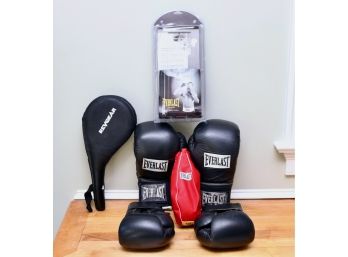 EVERLAST Boxing Gloves And Speed Bag