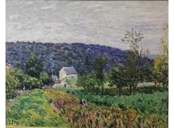 Alfred Sisley Gicle On Canvas