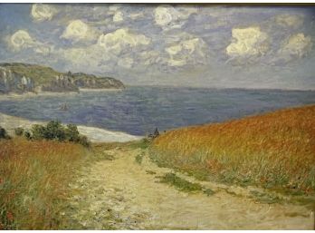 Claude Monet Gicle On Canvas