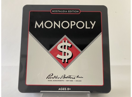 Monopoly Nostalgia Edition Contents Factory Sealed