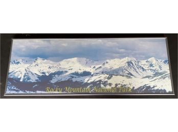 Rocky Mountain National Park Framed Poster