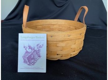 Handmade Longaberger Basket