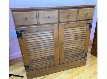 Vintage 'Ethan Allen  Baumritter' 2 Door Cabinet