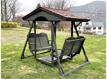 An Outdoor Swing Seat