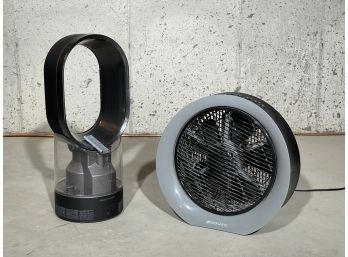 A Pair Of Fans - Dyson And Bionaire