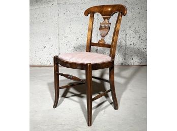 A Vintage Biedermeier Style Side Chair