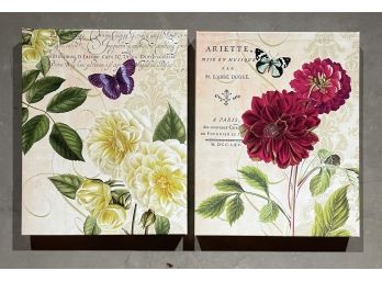 Modern Floral Canvas Prints