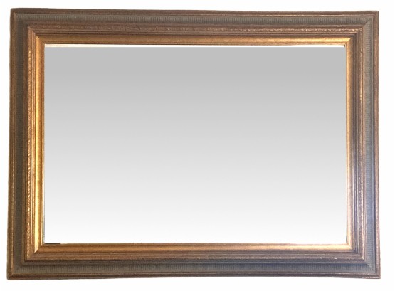 Gold Framed Bevelled Mirror (B)
