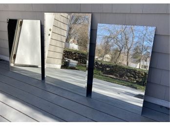 Group Of Unframed Wall Mirrors