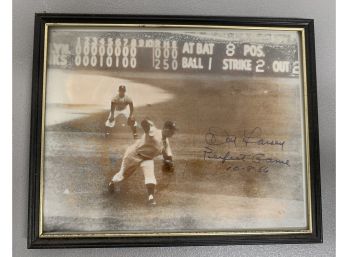 New York Yankees 1956 World Series Perfect Game Don Larson Signed Photo