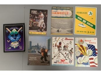 Collection Of Vintage Baseball Programs & Score Cards
