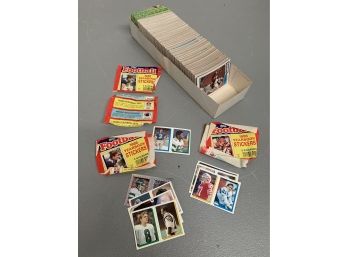 Large Lot Of 1980s Topps Football Cards - Unsearched