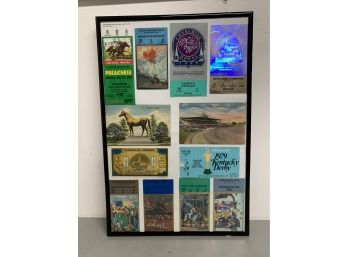 Horse Racing Ticket Stubs & Postcards Including The Kentucky Derby & More!
