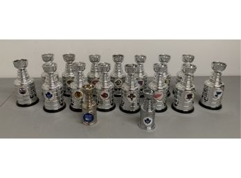 NHL Miniature Stanley Cup Collection