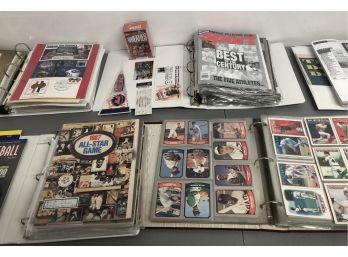 Massive Miscellaneous Sports Lot Of Vintage Magazines, Cards, And Collectibles