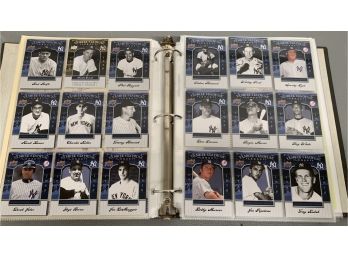 Collection Of New York Yankees Related Photocopies, Leagcy Cards & More!