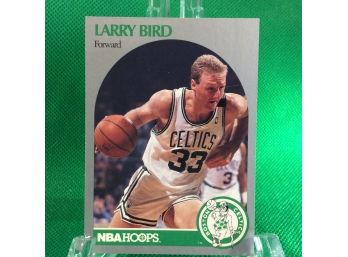 1990-91 NBA Hoops Larry Bird Card #39