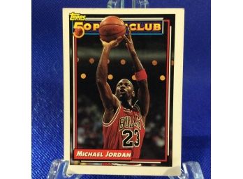 1993 Topps Michael Jordan 50 Point Club Card