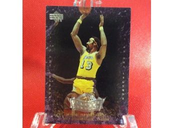 2000 Upper Deck NBA Legends Wilt Chamberlain Players Of The Century Insert Card