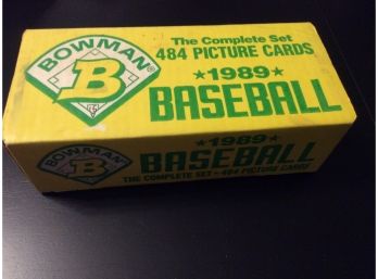 1989 Bowman Baseball Complete Factory Set