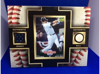 2006 Upper Deck National Baseball Card Day Paul Konerko Authentic Memorabilia Set