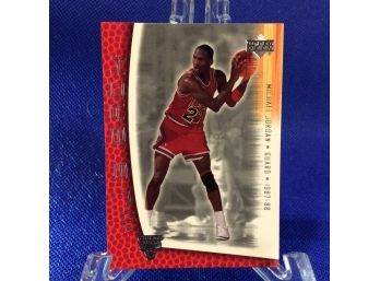 2001-02 Upper Deck MJ's Back Chicago Bulls Basketball Card #MJ-37