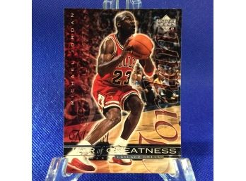 1999 Upper Deck Michael Jordan Air Of Greatness Card #148