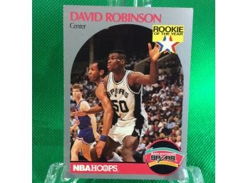 1990-91 NBA Hoops David Robinson Rookie Card #270