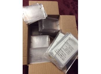 Box Of 50 Used Card Protectors