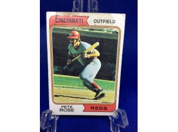 1974 Topps Pete Rose Card