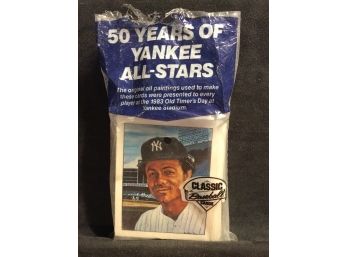 50 Years Of Yankees All Stars Trading Cards From 1983 Old Timers Day