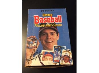 1988 Donruss Baseball Wax Box - 33 Packs