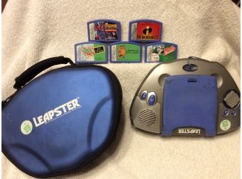 Leap Frog Leapster Multimeadia Learning System With Games
