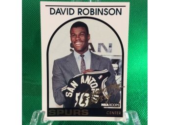 1994 David Robinson Celebrating 5 Years Of NBA Hoops Card #DR1