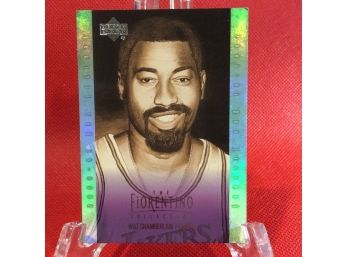 2000-01 Upper Deck NBA Legends Wilt Chamberlain The Florentino Collection Insert Card