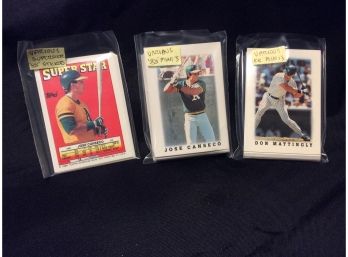 1988 Topps Minis Assorted Lot With Stars