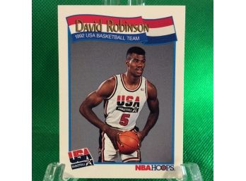 1991-92 NBA Hoops David Robinson USA Basketball Team Card