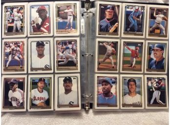 More Than 200 1992 Topps Gold Baseball Cards In Sheets