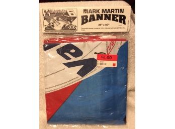 Mark Martin NASCAR Banner 36' X 60' NEW In Package
