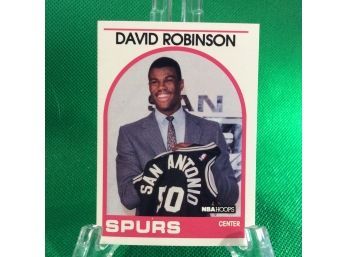 1989 NBA Hoops David Robinson Rookie Card #138
